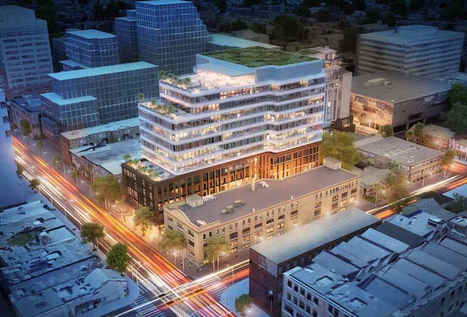 A rendering of King Portland Centre, an Allied Properties REIT and RioCan REIT JV.