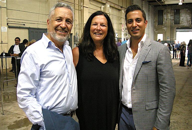 Waterworks development team: MOD CEO Gary Switzrer, Woodcliffe CEO Eve Lewis, MOD president Noorez Lalani.