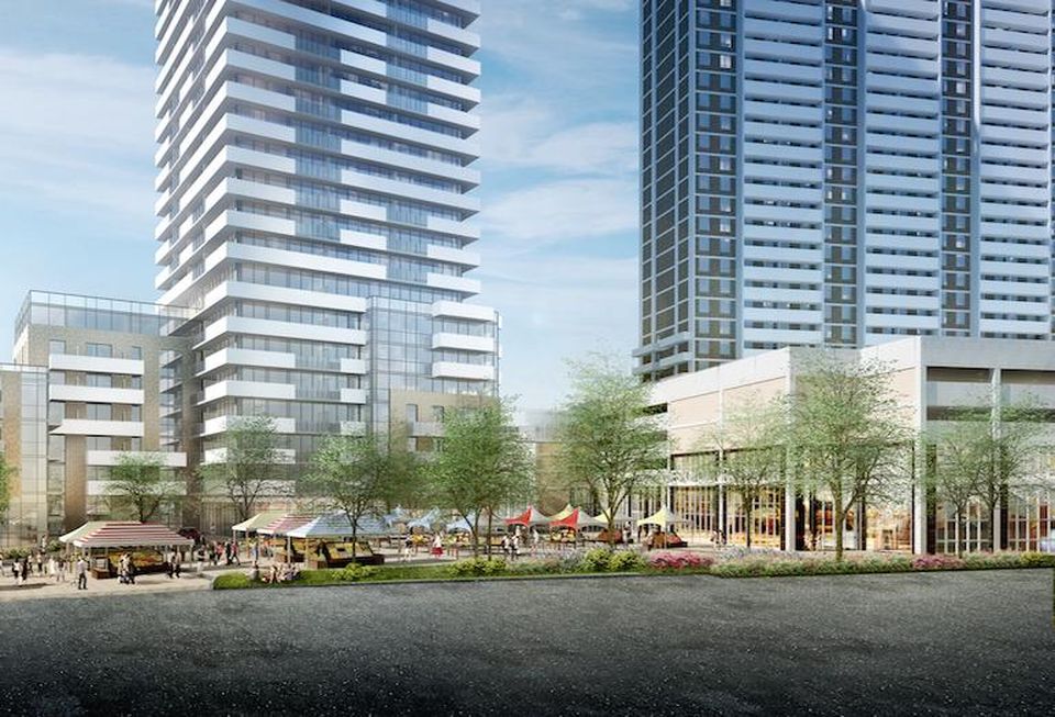 A rendering of the Rockport Group-led Weston redevelopment.