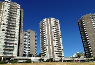Apartment buildings in Vancouver