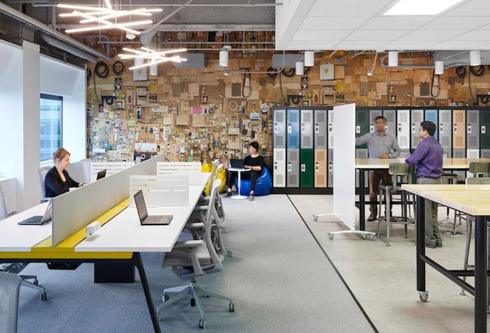 Aviva's digital garage at First Canadian Place