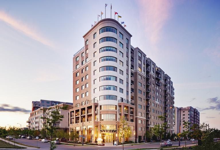 One of the buildings at William's Court at Kanata Lakes.