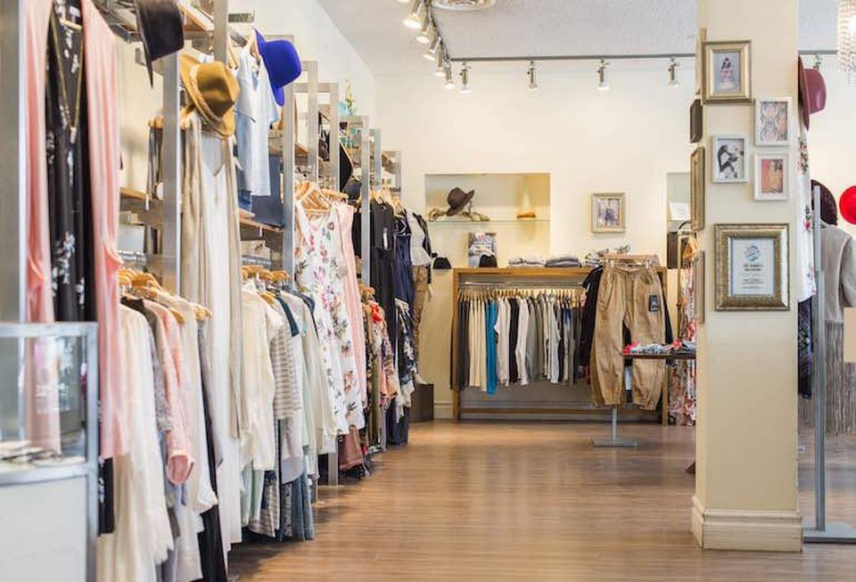 The Bamboo Ballroom boutique in Edmonton