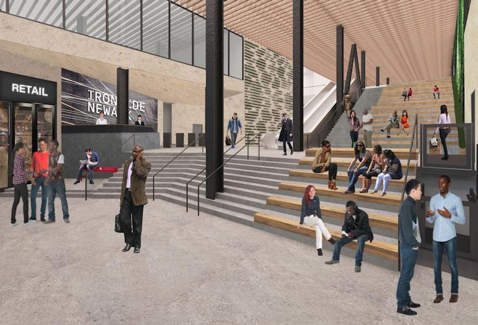 Interior rendering of Edison Properties' Ironside Newark project