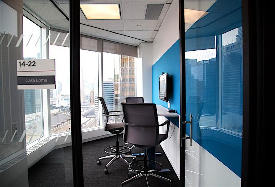 Rooms at the Cushman & Wakefield HQ are named for Toronto landmarks