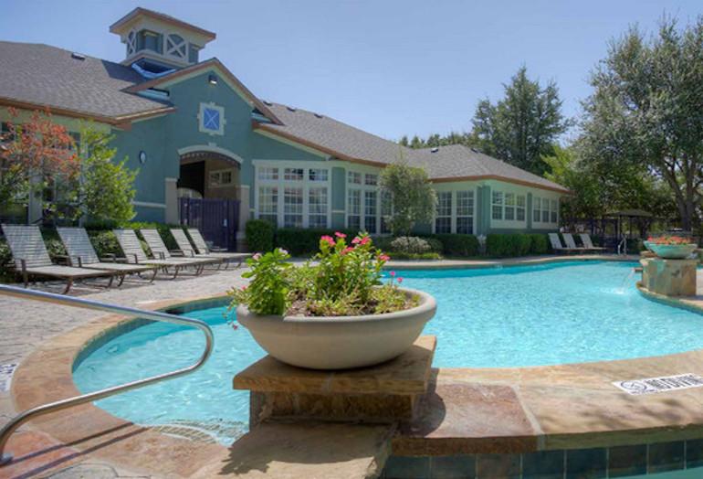 Lansbrook, a multifamily community in Texas that has just been acquired by Pure Multi-Family REIT