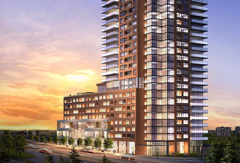 The first building in Medallion's Pat Bayly Square development