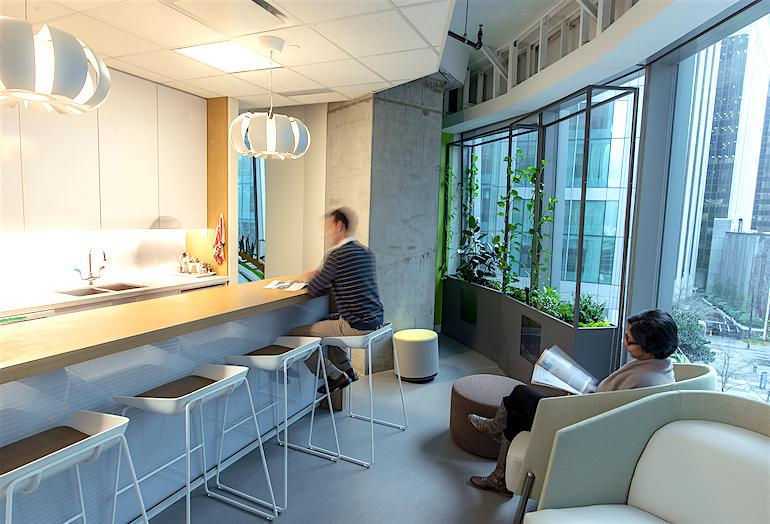 CaGBC's office at MNP Tower in Vancouver.