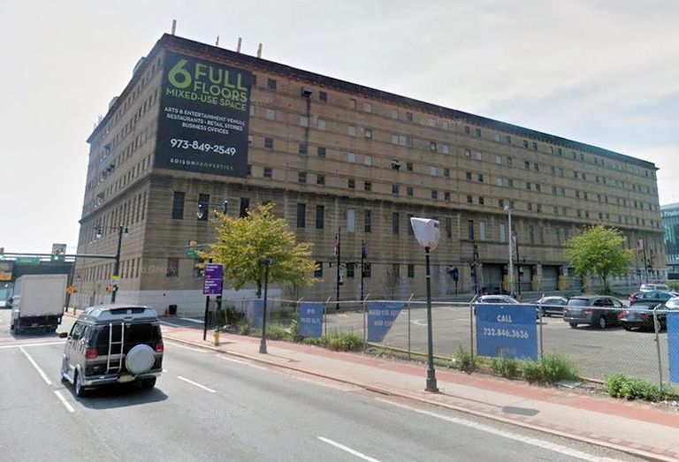 Future side of Edison Properties' Ironside Newark project, as seen in September 2016
