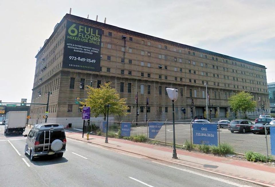 Future side of Edison Properties' Ironside Newark project, as seen in September 2016