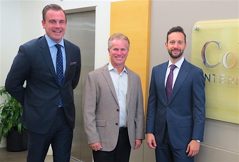Colliers brokers Gord Cook, Victor Cotic and Matt Jones.

