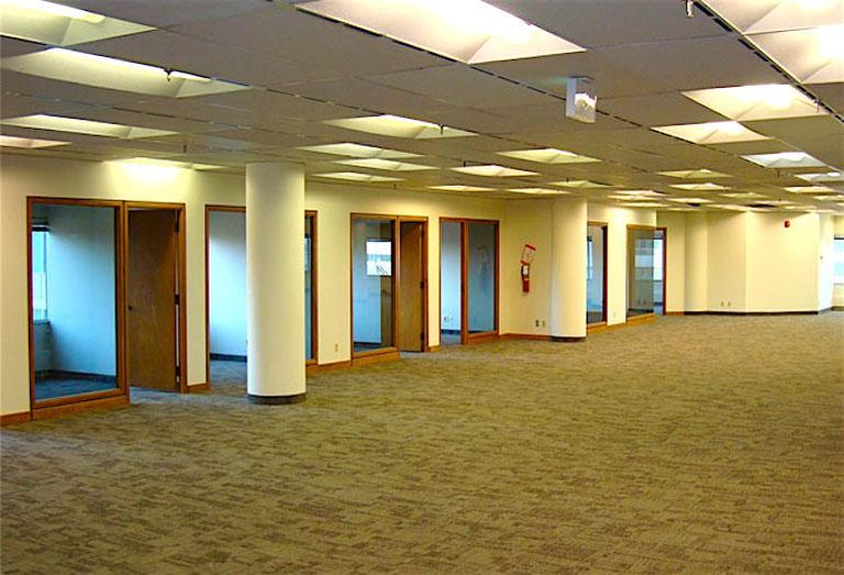An inside view of 55 Town Centre Court in Scarborough.