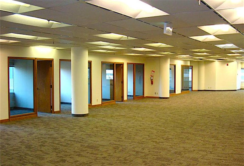An inside view of 55 Town Centre Court in Scarborough.