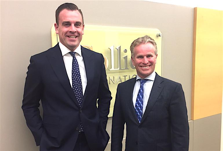 Colliers International's Matt Jones and Gord Cook