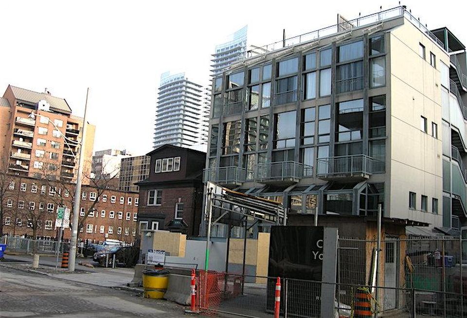 39-41 Roehampton, site of Toronto's first condo replacement project.