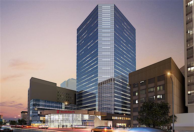 Morguard's Scotia Place in Edmonton.