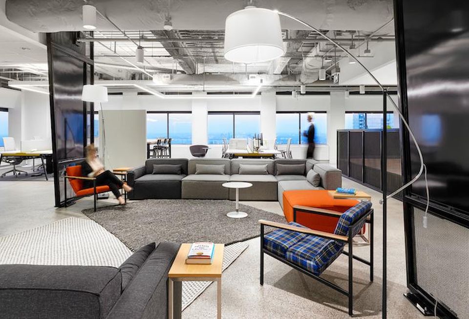 Aviva's digital garage at First Canadian Place