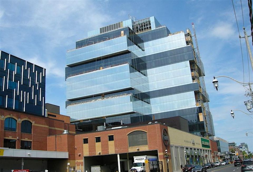 First Gulf's Globe and Mail Centre, seen under construction last summer