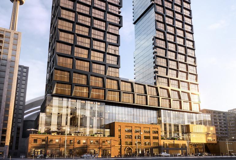 A rendering of Nobu Toronto, which will include a hotel, condos and a two-level restaurant