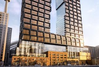 A rendering of Nobu Toronto, which will include a hotel, condos and a two-level restaurant
