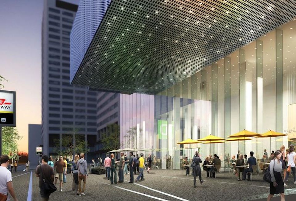 The TD Bank branch at E-Condos