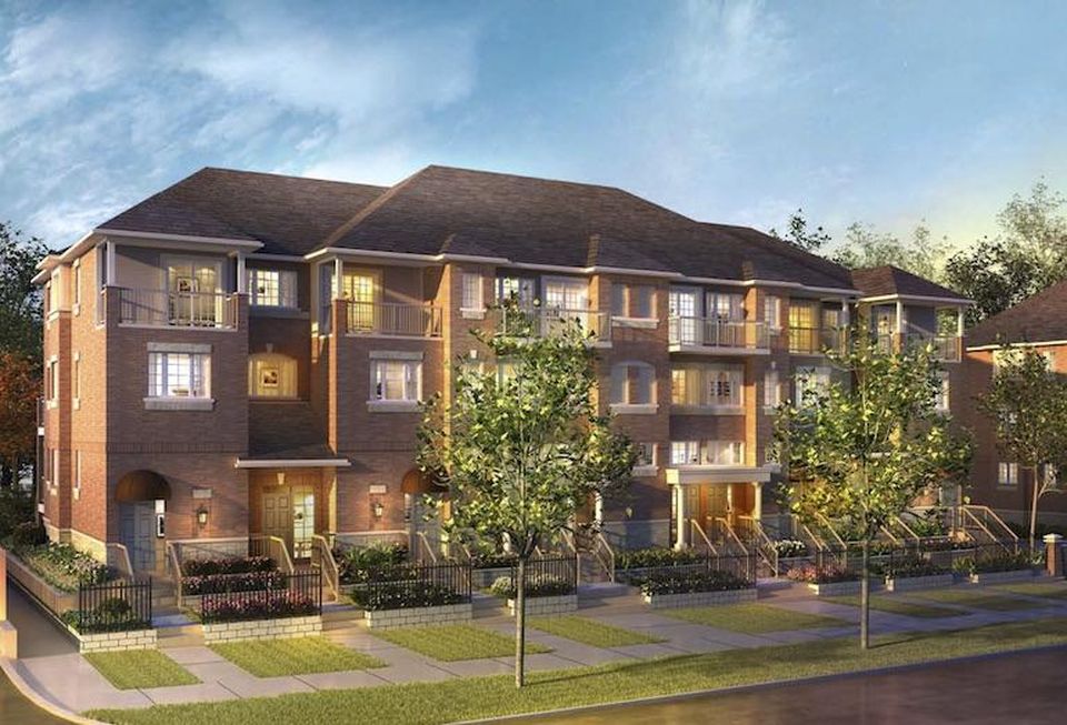 Hampshire Mews, a townhouse development by Heathwood in Richmond Hill.