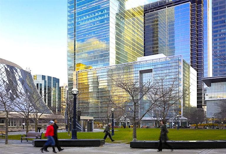 RBC Centre in Toronto, co-owned by Cadillac Fairview and Ontario Pension Board.
