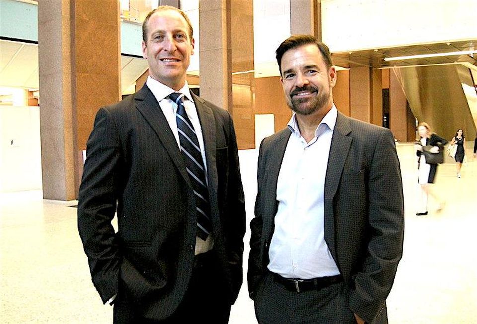 Dream Office REIT's Kevin Hardy and WZMH Architects' John White