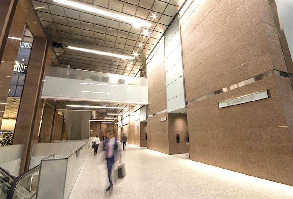 Scotia Plaza's refreshed lobby