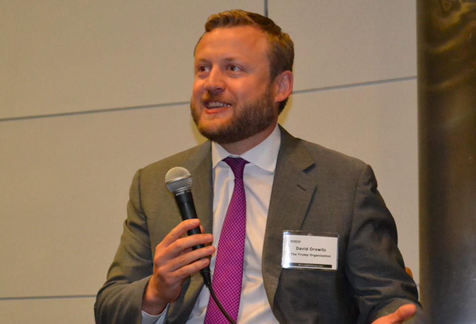 Trump Organization SVP David Orowitz snapped at a Bisnow event in DC in 2015