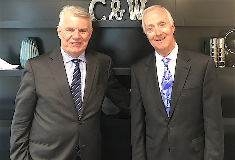 Cushman & Wakefield's Brian Flood and Charles Suddaby