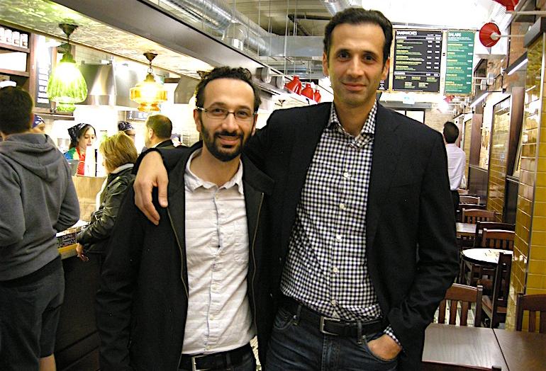 The Behar Group’s Rami Kozman with brother David Kozman, president of Halsted Hospitality