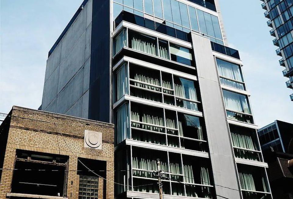 The Templar Hotel on Adelaide Street in Toronto