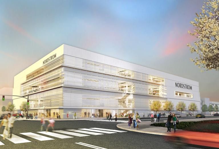 Nordstrom's new store at Yorkdale Shopping Centre.