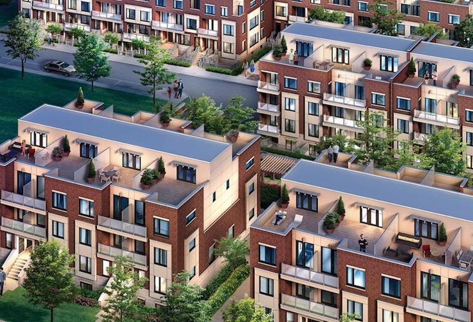 Royal York Urban Towns, a stacked townhouse development by Icon Partners in Etobicoke, another JV investment for Harbour Equity.
