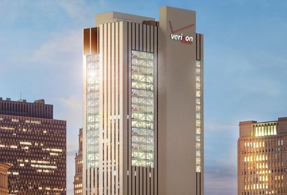 375 Pearl St. in Lower Manhattan, the former Verizon Building