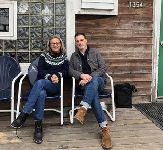 Katie Tuten and Bruce Finkelman