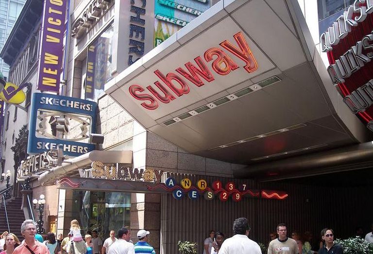 Times Square Subway