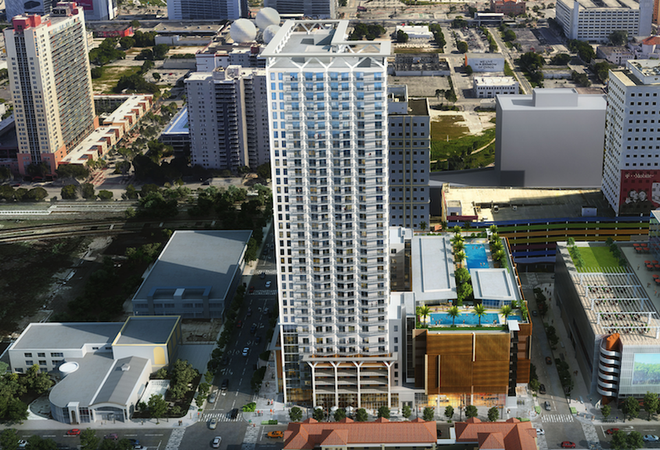 Atlantic Station 152 Northwest Eighth St Miami Overtown Atlantic Pacific