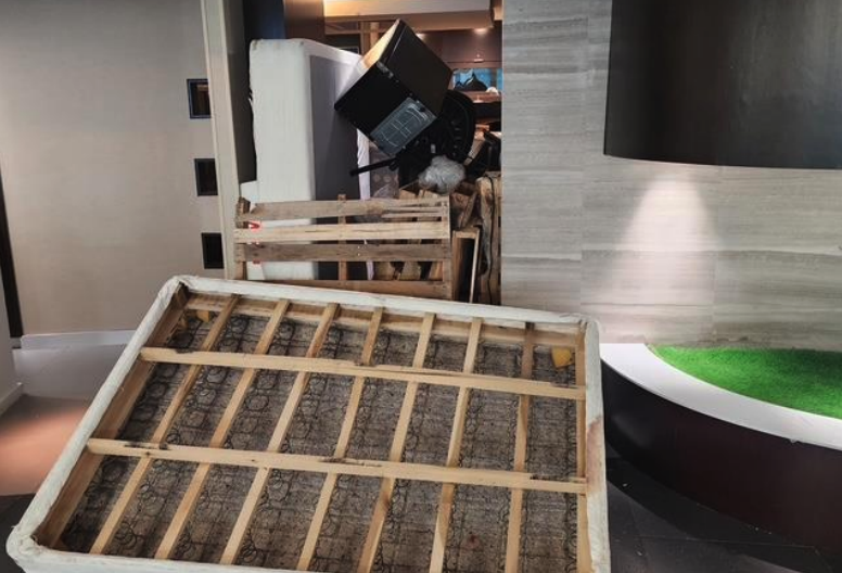 LuxUrban abandoned its New York hotels like The Herald, leaving landlords and lenders to deal with the disarray in its wake. The above photo was submitted by the building's lender in LuxUrban's bankruptcy case.