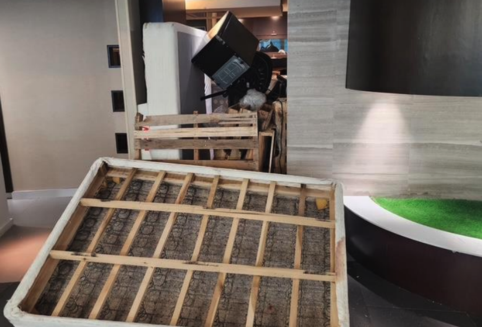 LuxUrban abandoned its New York hotels like The Herald, leaving landlords and lenders to deal with the disarray in its wake. The above photo was submitted by the building's lender in LuxUrban's bankruptcy case.