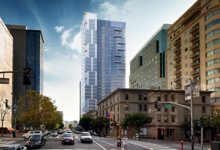 John Hancock and Trammell Crow proposed residential building at 95 Hawthorne, San Francisco
credit: SF Planning