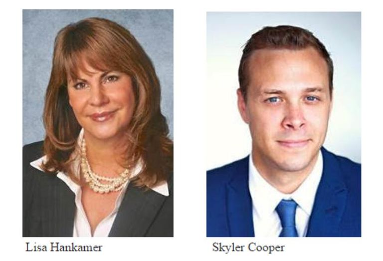 Lisa Hankamer, Skyler Cooper