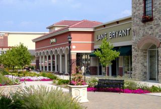 Outdoor shopping center