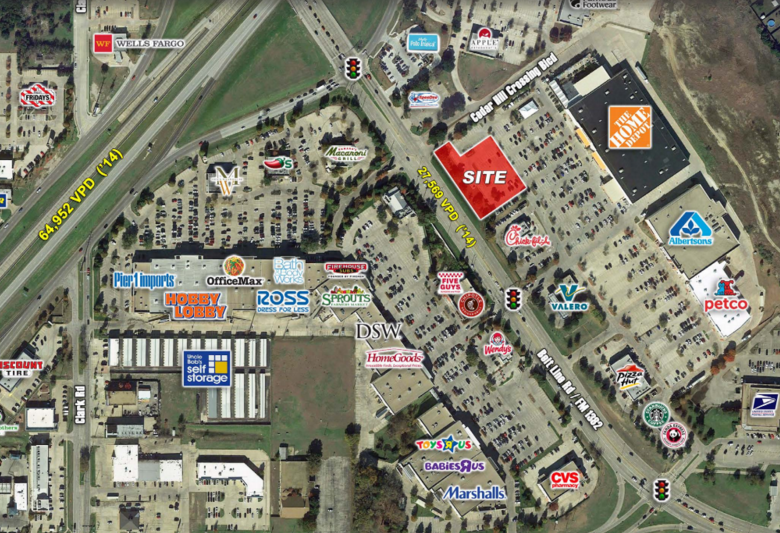 Hermansen Land Development closed last Friday on a tract of land in Cedar Hill for the development of a small retail out lot building. The property was carved out from a Home Depot parking lot near the intersection of Hwy 67 and Beltline Road. McAlisters Deli has signed a lease for 3,700 sf. Lease negotiations are underway for an  additional retail  space and 2,500 sf end cap remains available for lease. Brochure attached.