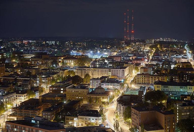 high rise view of Capitol Hill