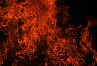 Fires, ablaze