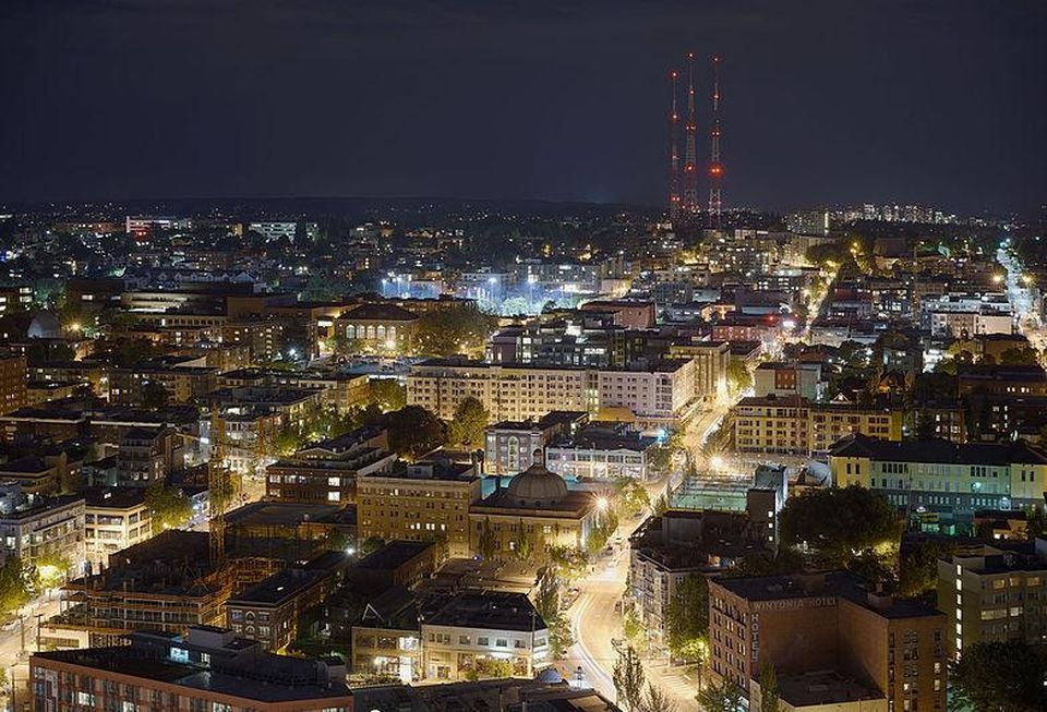 high rise view of Capitol Hill