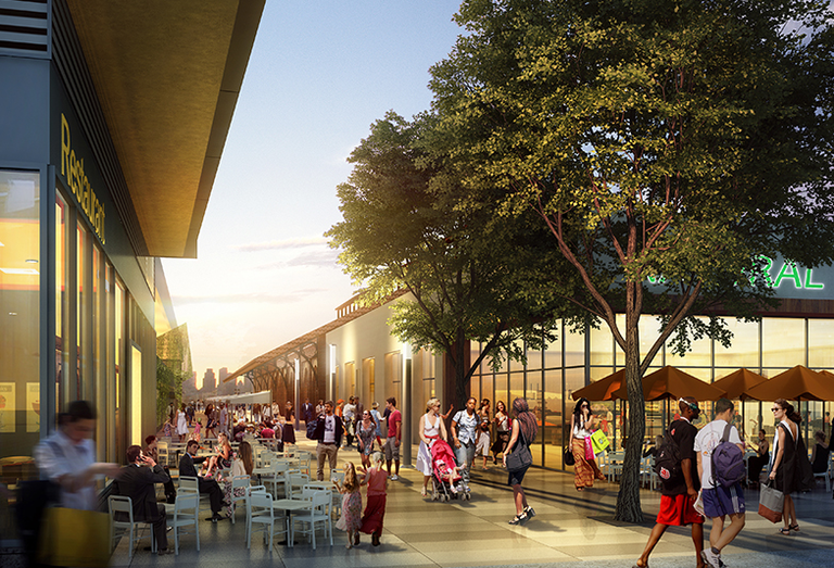 Proposed Lincoln Square design by BLT Architects