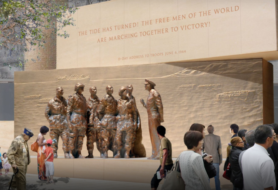 Eisenhower Memorial rendering